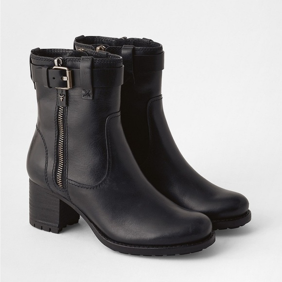 Trask Madison Black Leather Waterproof Boots - Picture 1 of 14